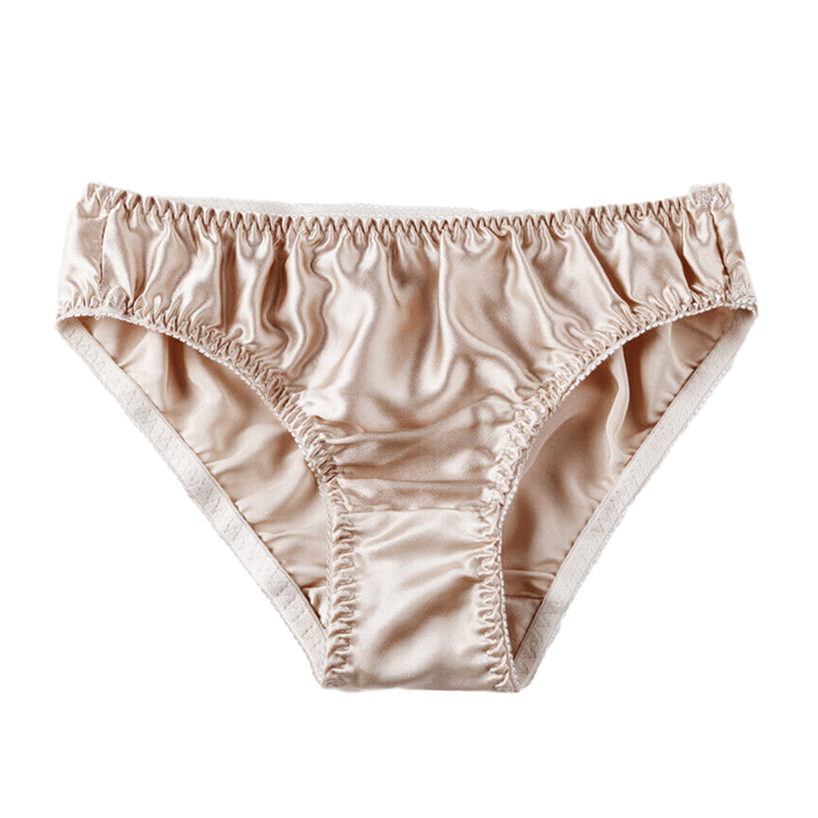 Sexy Real Silk Women's Underwear Seamless Panties Female Briefs Ladies Comfortable Lingerie Mid Waist Undershorts 2022 Summer