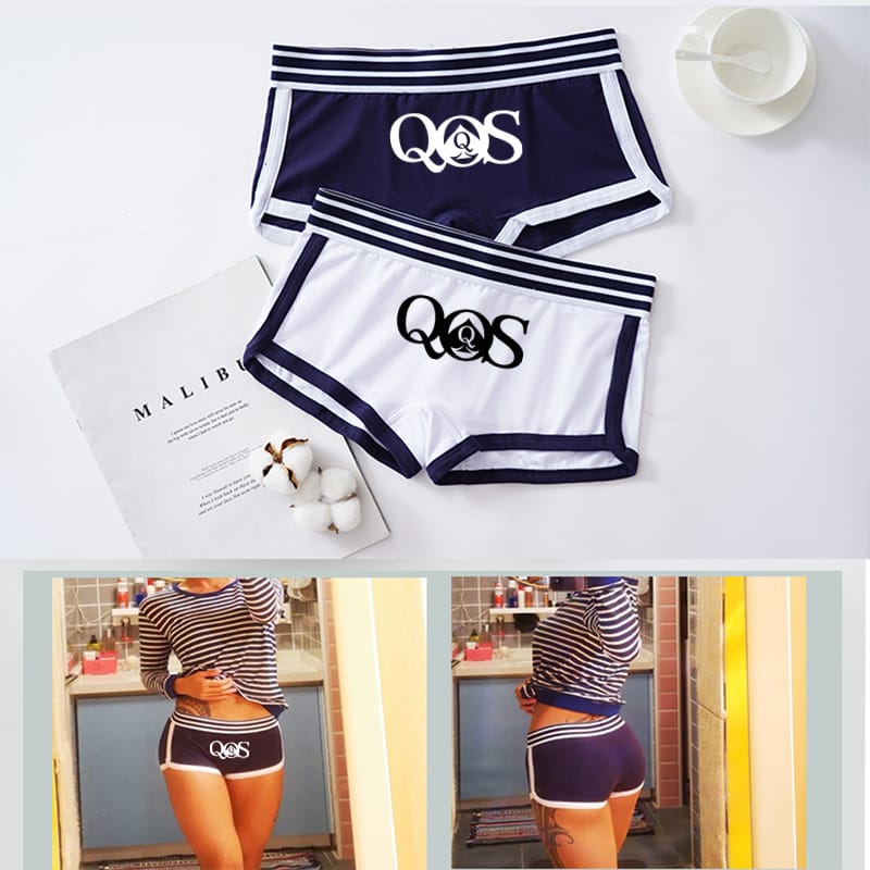 Spades QOS Boyshort Girls Boxer Pants Sexy Underwear for Women Cute Panties for Ladies Cotton Underwear Comfortable Short