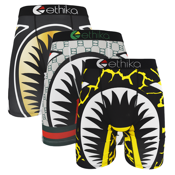 Men Underwear Boxers Printed Male Panties Lingerie Men Underpants Boxershorts Trunks Plus Size Breathable Seamless Men's Boxers